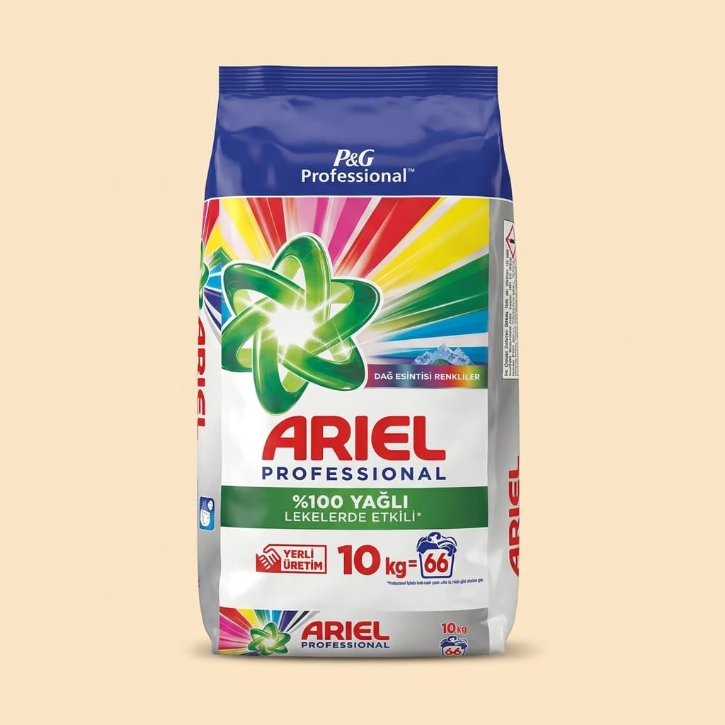 Detergent Ariel Professional pudra, sac de 10 kg