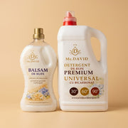 Pachet Rufe Mc. David cu detergent de rufe 5L si balsam de rufe 2L
