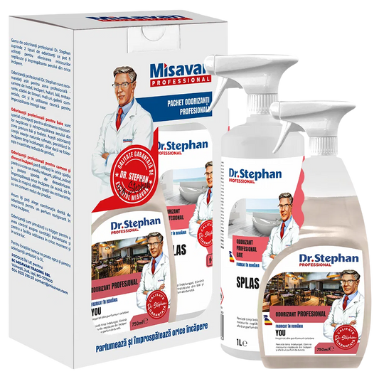 Pachet odorizant Dr. Stephan – Splas 1L + You 750ml