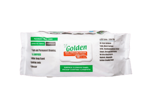 Servețele Golden Multisuprafețe 100 buc - Premium Detergent