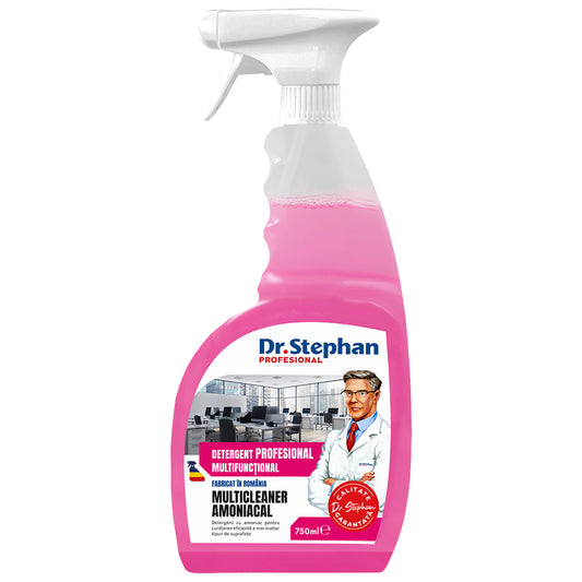 Solutie multisuprafete Dr. Stephan Multicleaner Amoniacal 750ml